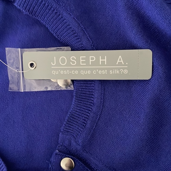 Joseph A button down, long sleeve crewneck sweater - Picture 5 of 7